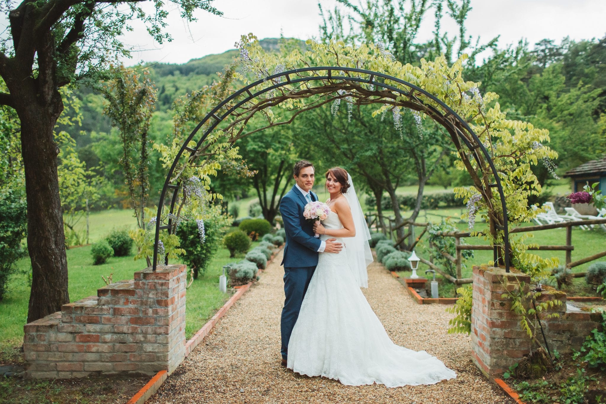 Bride Groom couple Chateau du Bijou