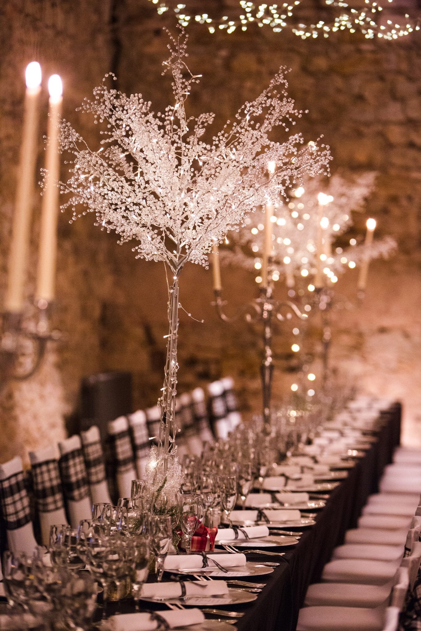 crystal tree wedding decoration