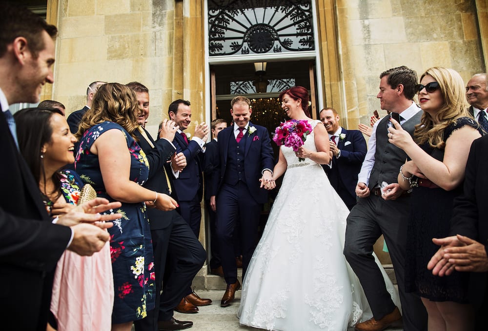 Just married in Surrey