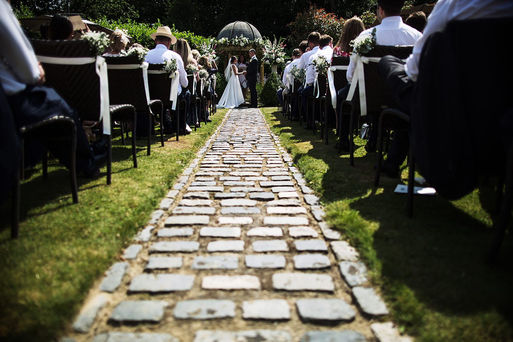 Outdoor wedding Surrey